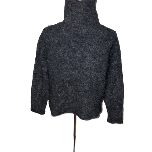 Madewell Sweater Wool-Blend Cowl Turtleneck Size Small - Picture 2 of 11